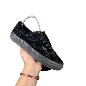 Vans Era ID Women's Velvet Low Top Sneakers with Charm Details Women Size 5
